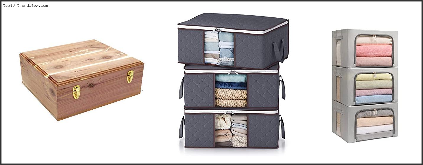 Best Sweater Storage Boxes