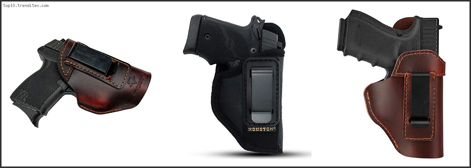 Best Leather Iwb Holster For Sig P365