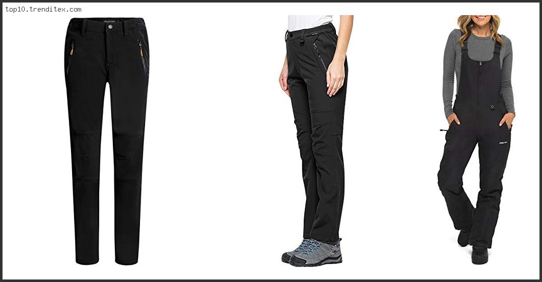 Best Womens Pants For Snowshoeing