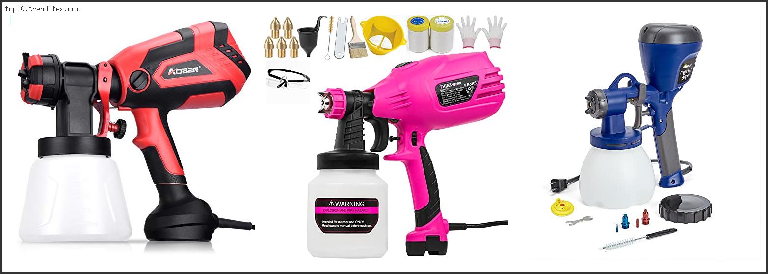 Best Spray Gun For Painting Furniture