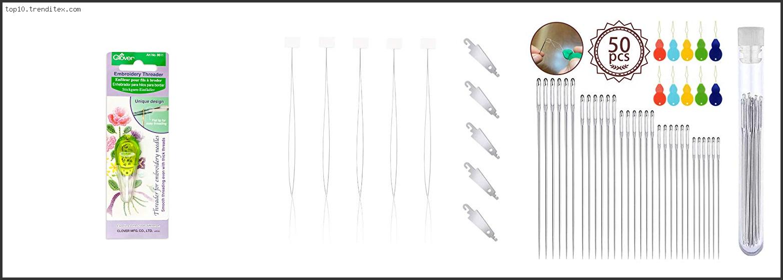 Best Needle Threader For Embroidery