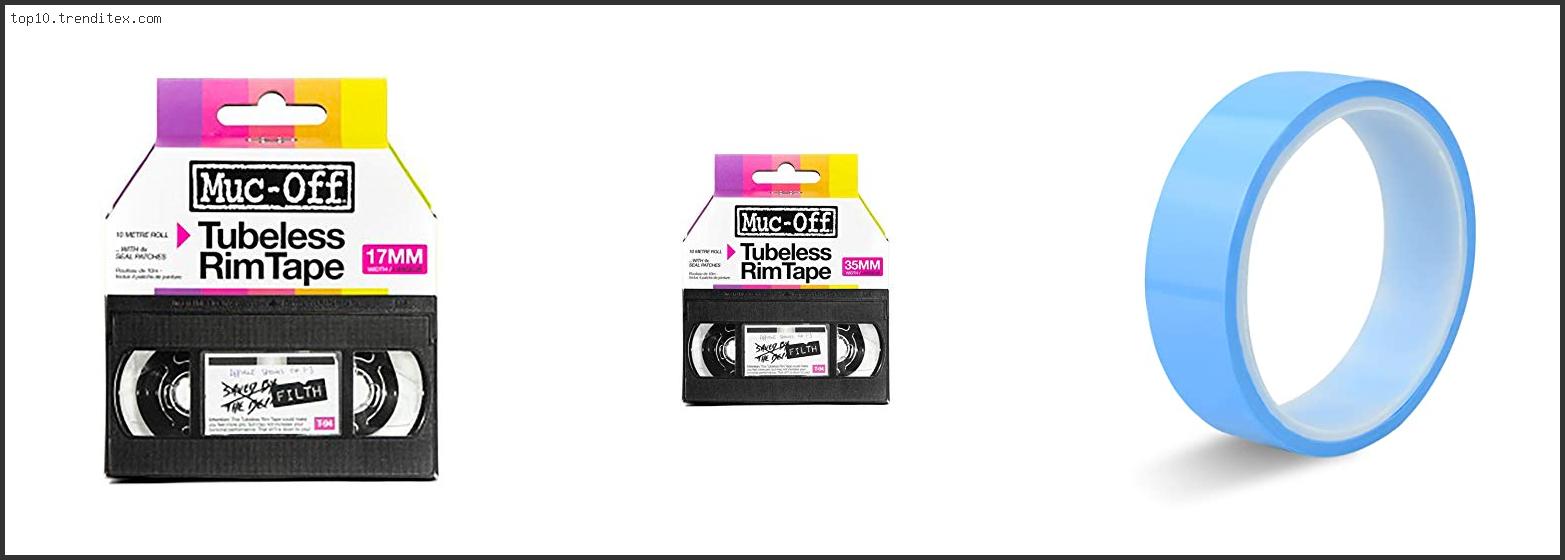 Best Tubeless Rim Tape Road