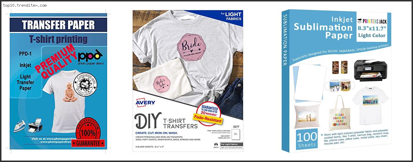 Best Printers For Heat Transfer Paper