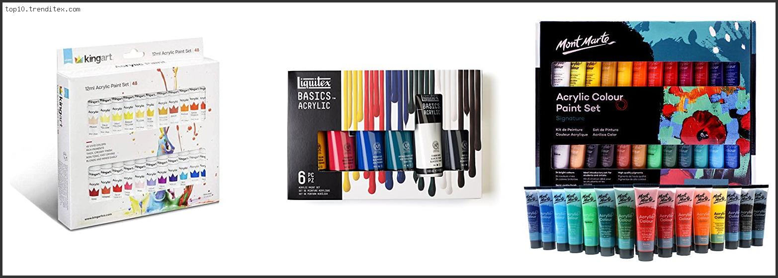 Best Studio Acrylic Paint Set