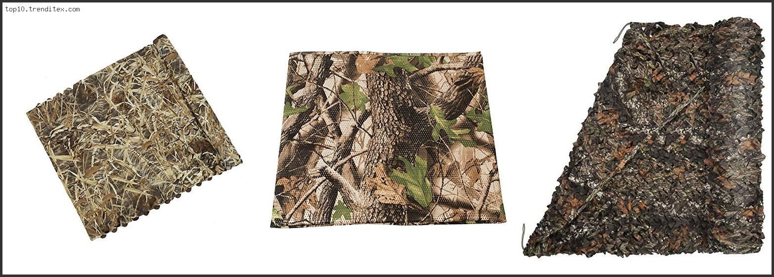 Best Camo Netting For Duck Blind