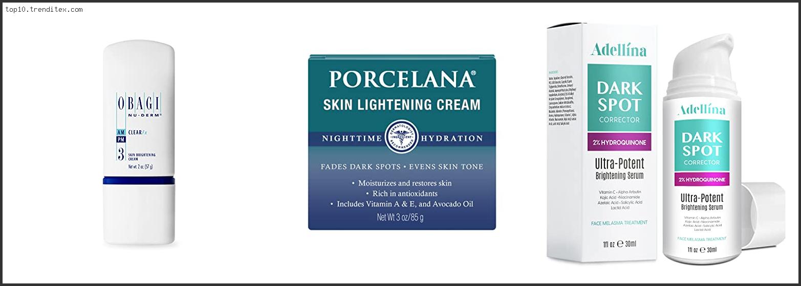 Best Bleaching Cream With Hydroquinone