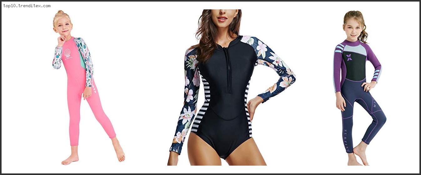 Best Neoprene Swimsuit Long Sleeve