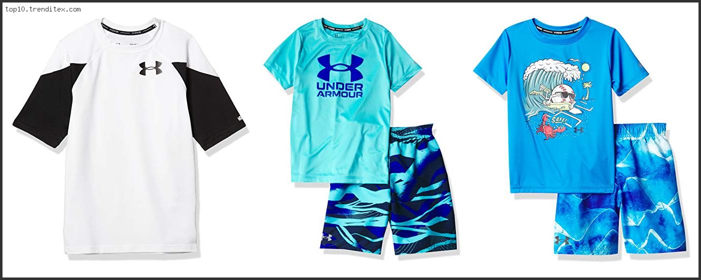 Best Under Armour Swim Shirt Boys