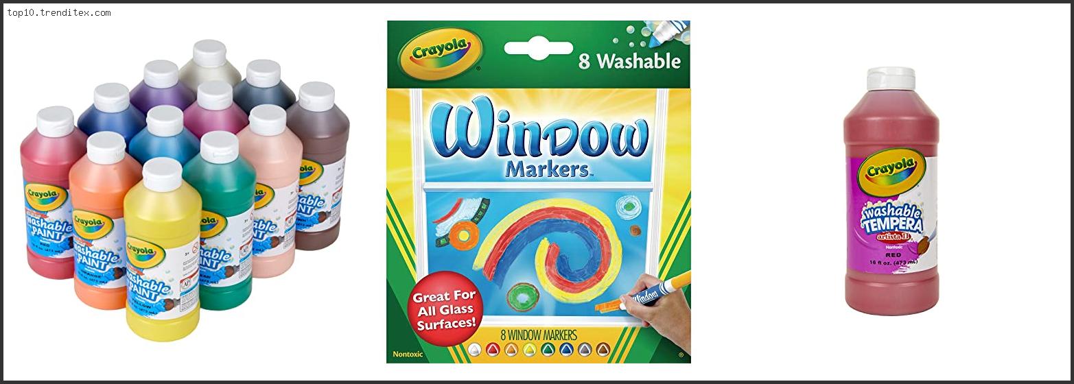 Best Crayola Washable Window Paint