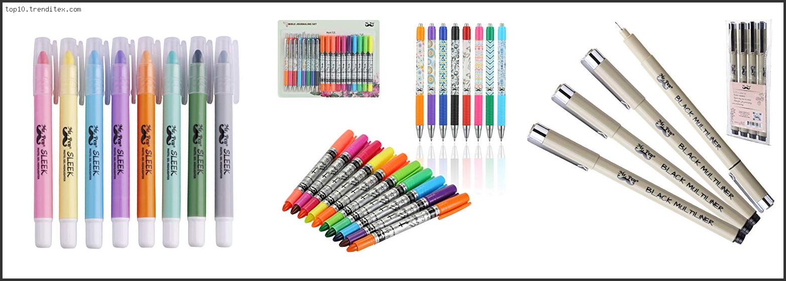 Best No Bleed Pens For Bible Journaling