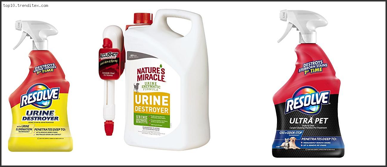 Best Dog Urine Cleaner