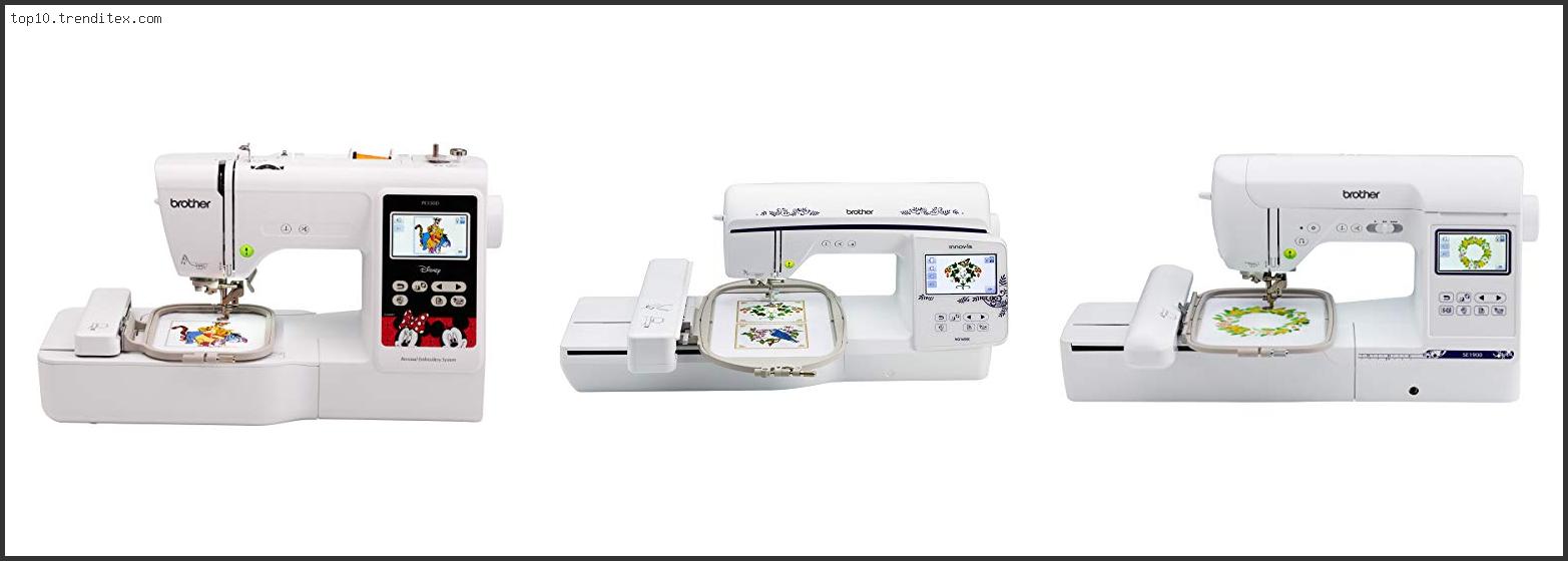 Best Computerized Embroidery Sewing Machine