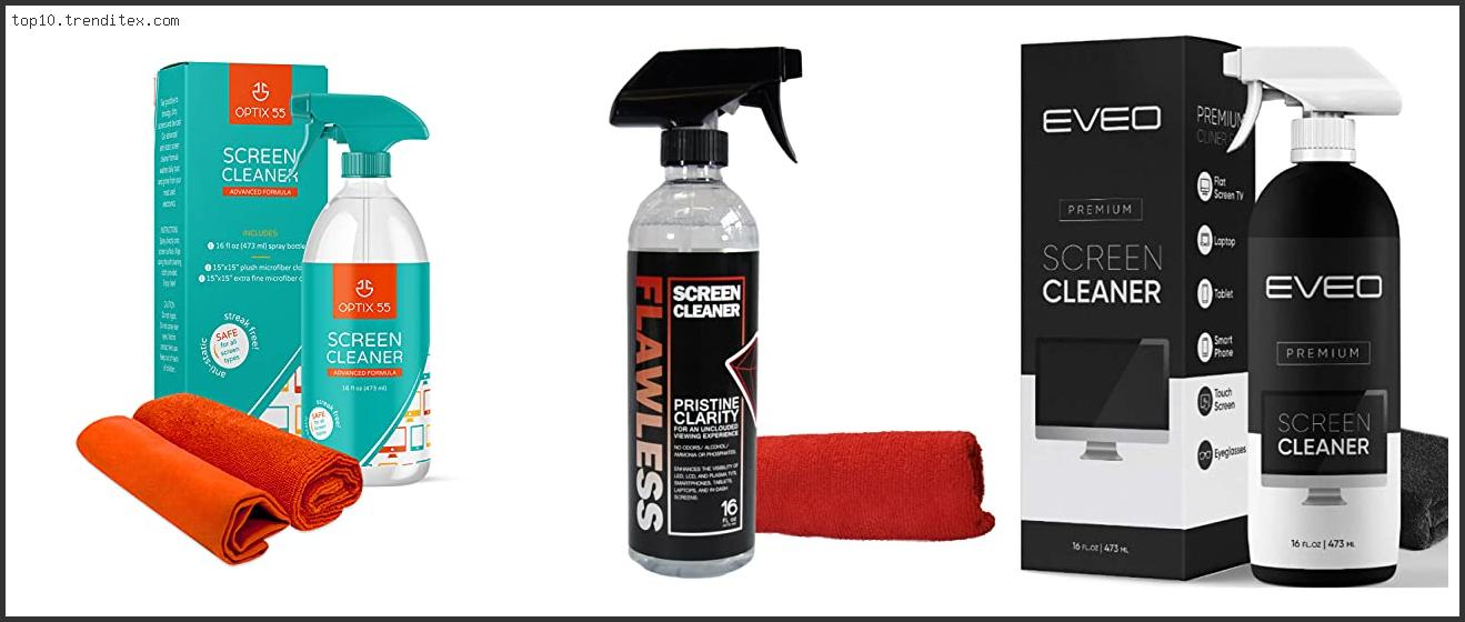 Best Screen Cleaner For Tv