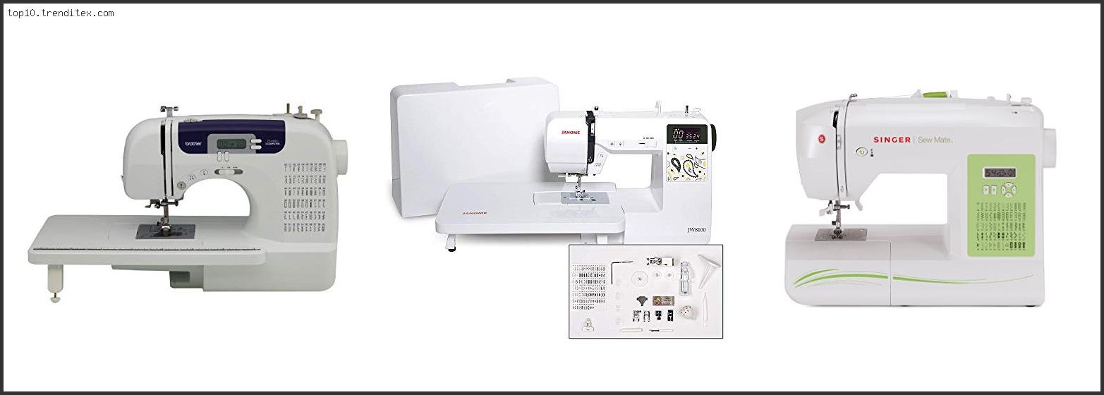 Best Computerized Sewing Machine With Automatic Tension