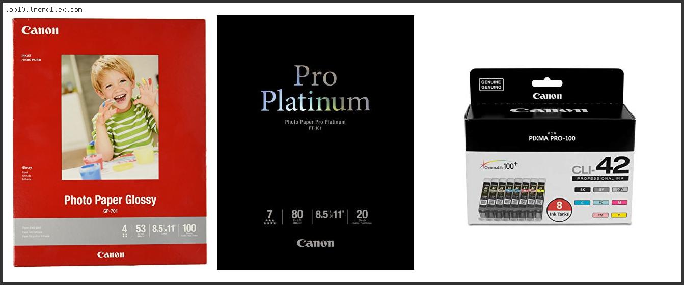 Best Matte Paper For Canon Pixma Pro 100