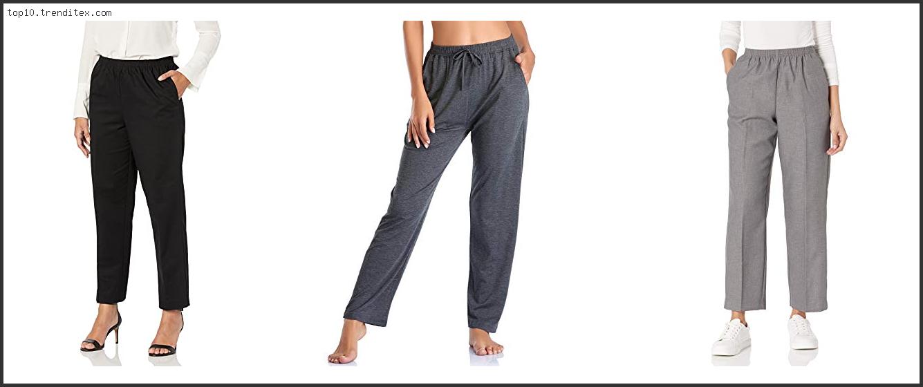 Best Elastic Waist Pants For Elderly