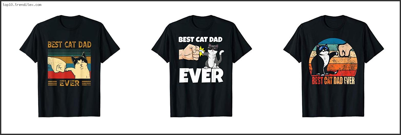 Best Cat Dad Ever Shirt Fist Bump