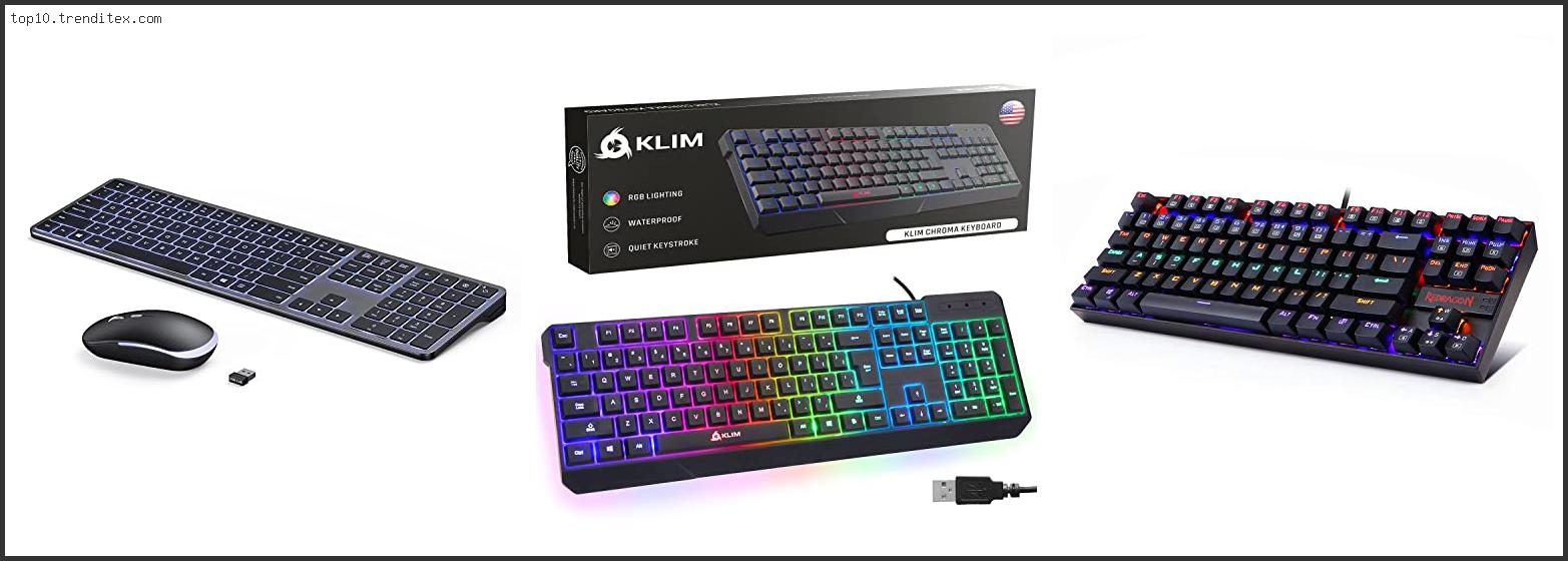 Best Backlit Keyboard For Pc