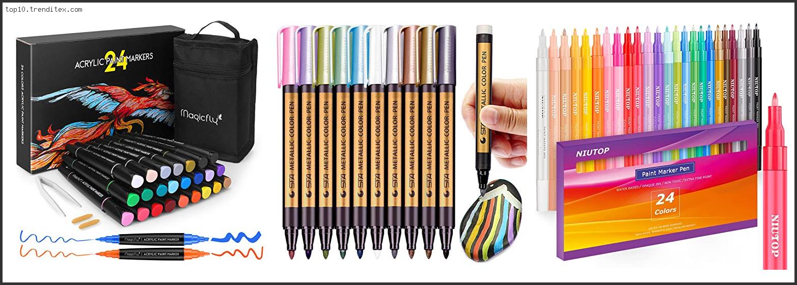 Best Sta Acrylic Paint Marker Pens