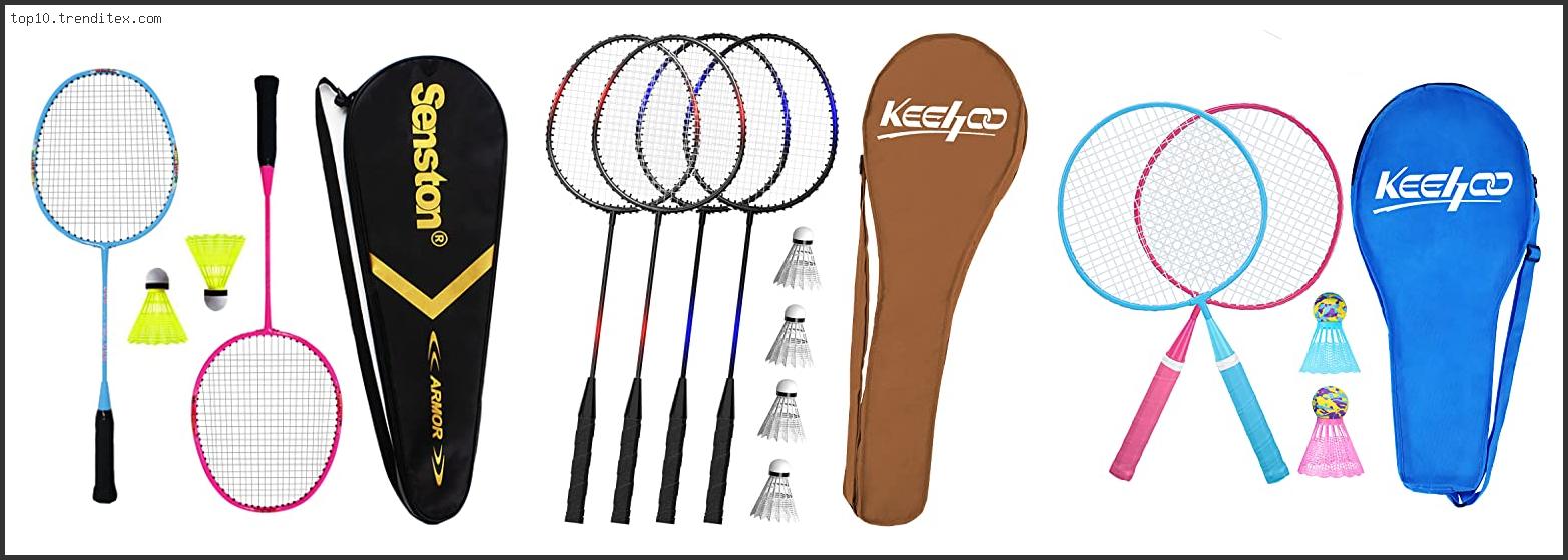 Best Badminton Rackets For Kids