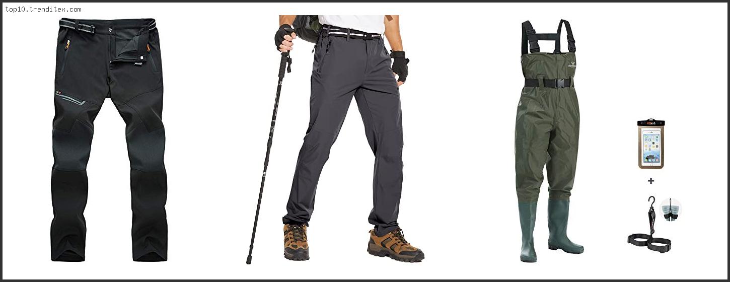 Best Waterproof Pants For Fishing