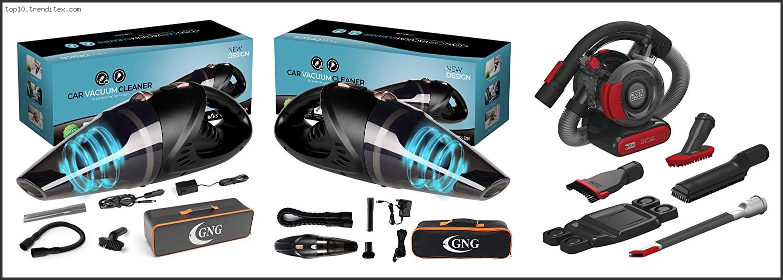 Best Cordless Vacuum For Car Detailing