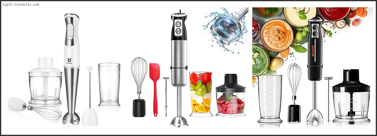 Best Immersion Blender For Baby Food