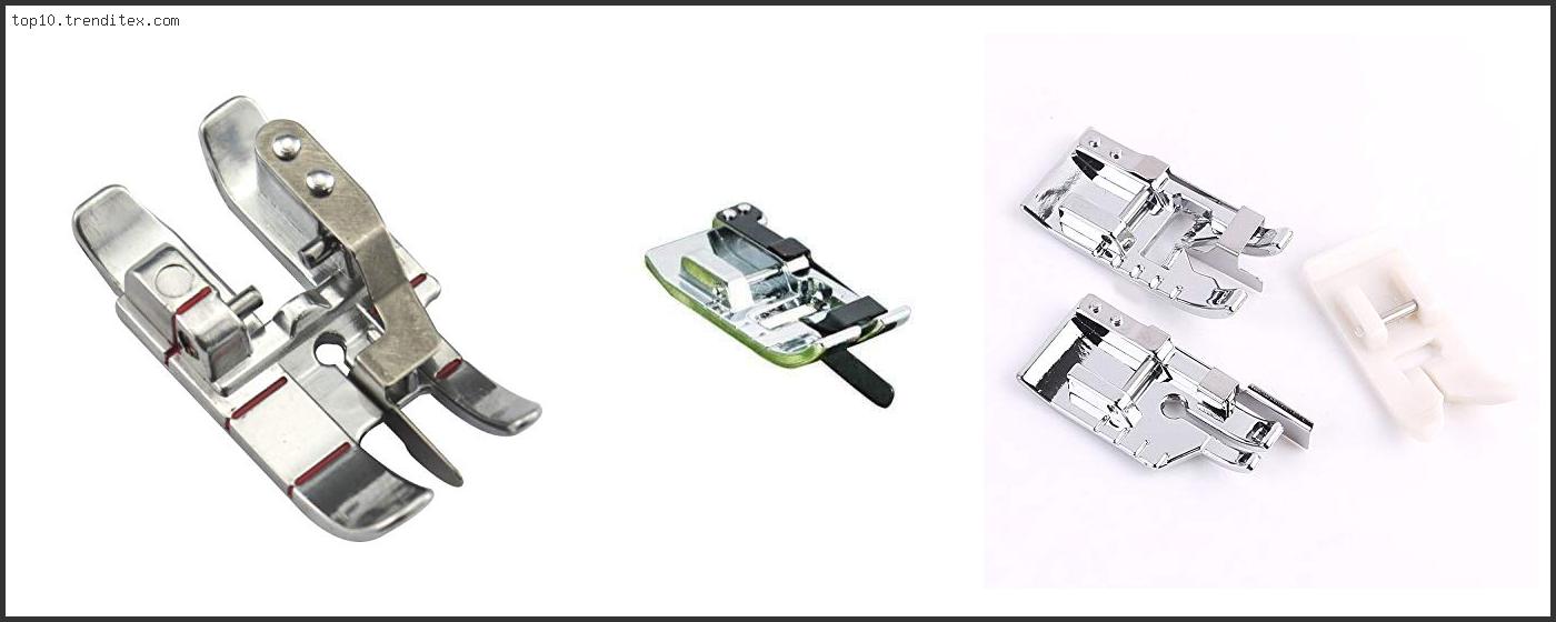 Best Presser Foot For Stitching In The Ditch