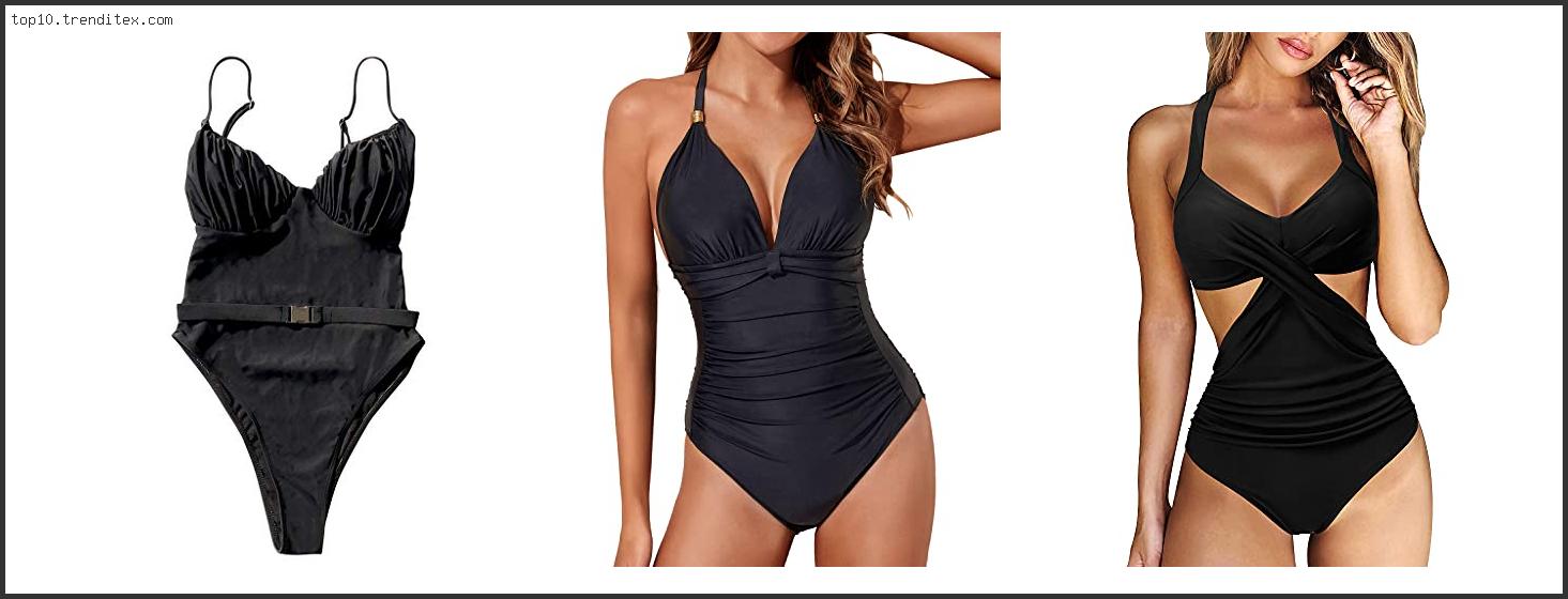 Best Black Swimsuit With Belt