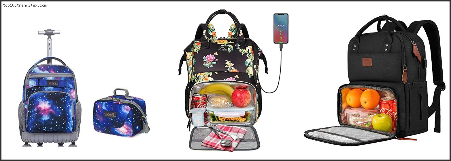 Best Laptop Bag With Lunch Space