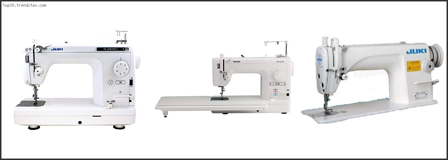 Best Industrial Sewing Machine For Leather