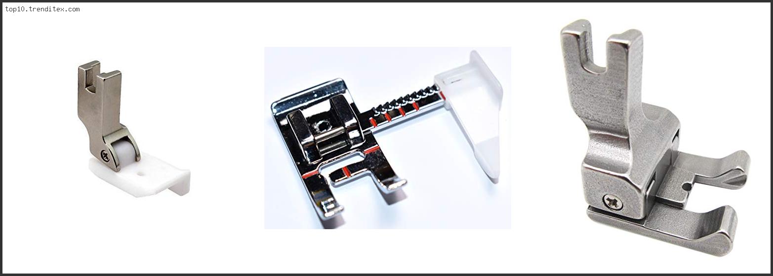 Best Presser Foot For Topstitching