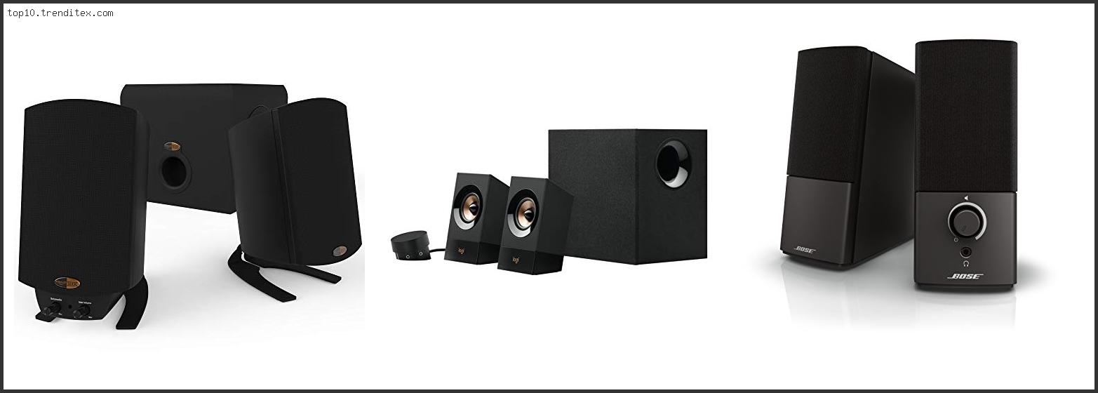 Best Pc Speaker System With Subwoofer