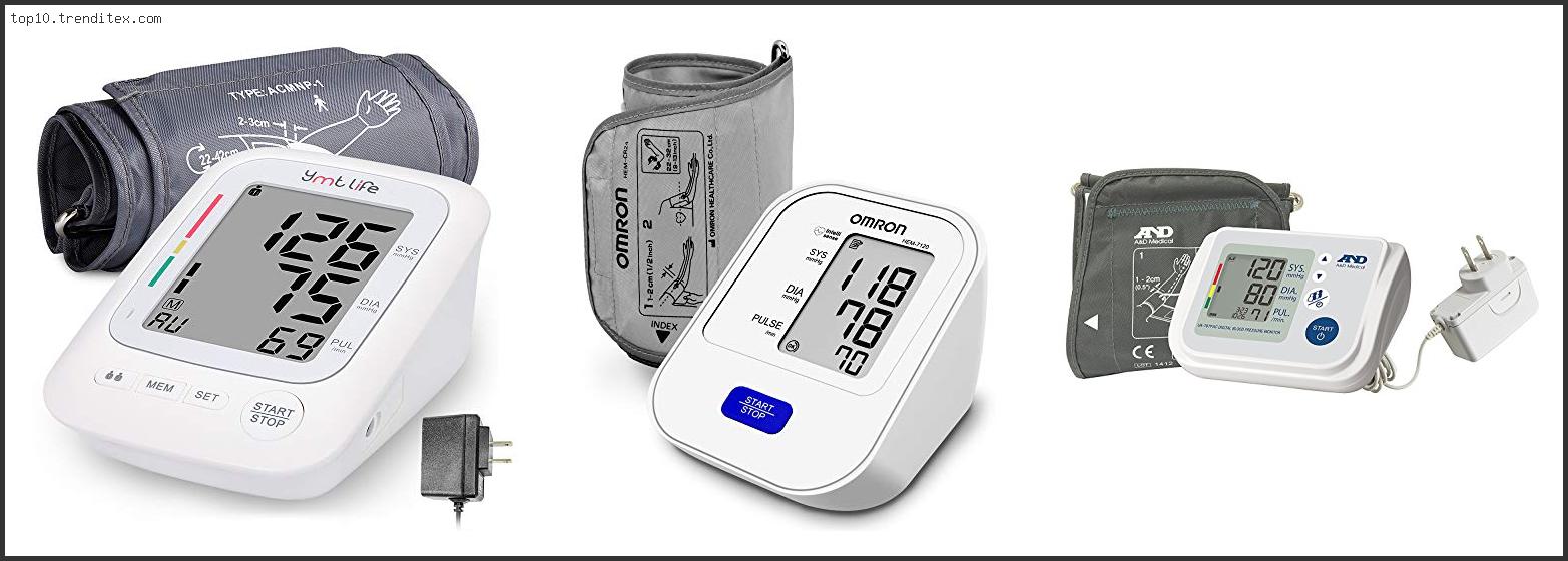 Best Blood Pressure Monitor With Ac Adapter