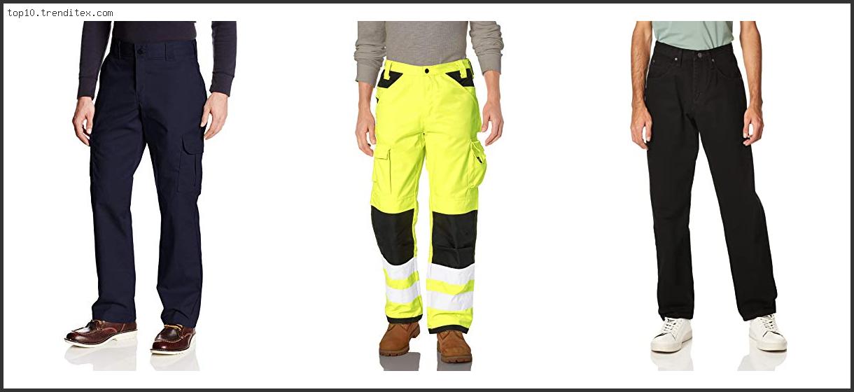 Best Pants For Truck Drivers