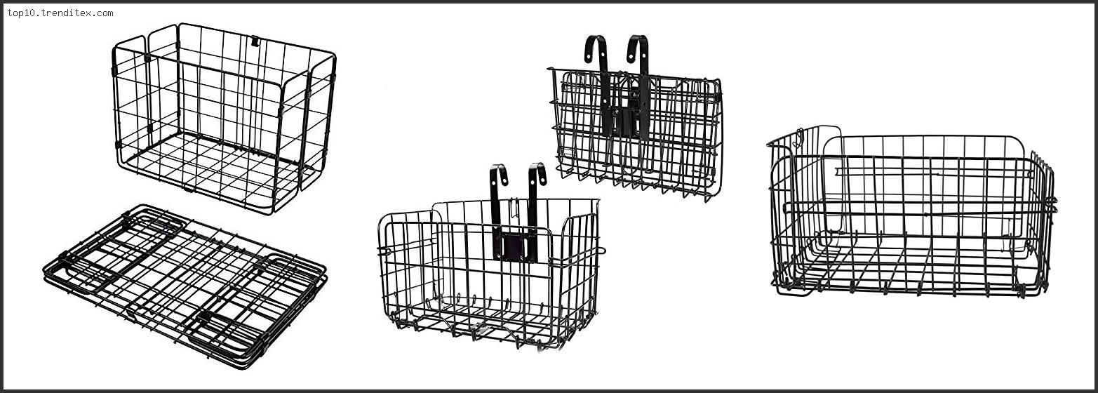 Best Folding Rear Bicycle Basket
