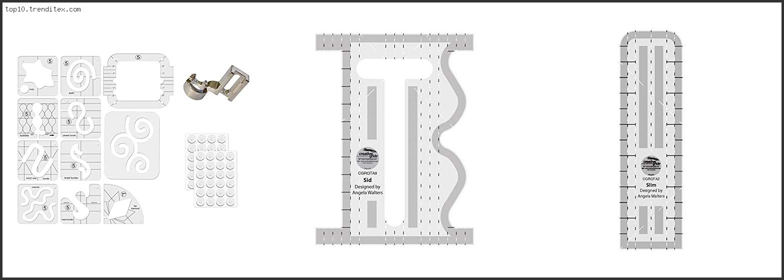Best Machine Quilting Rulers