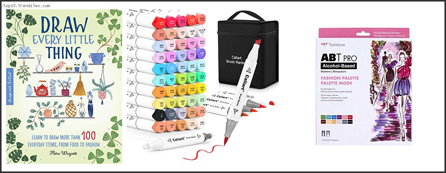 Best Markers For Fashion Illustration