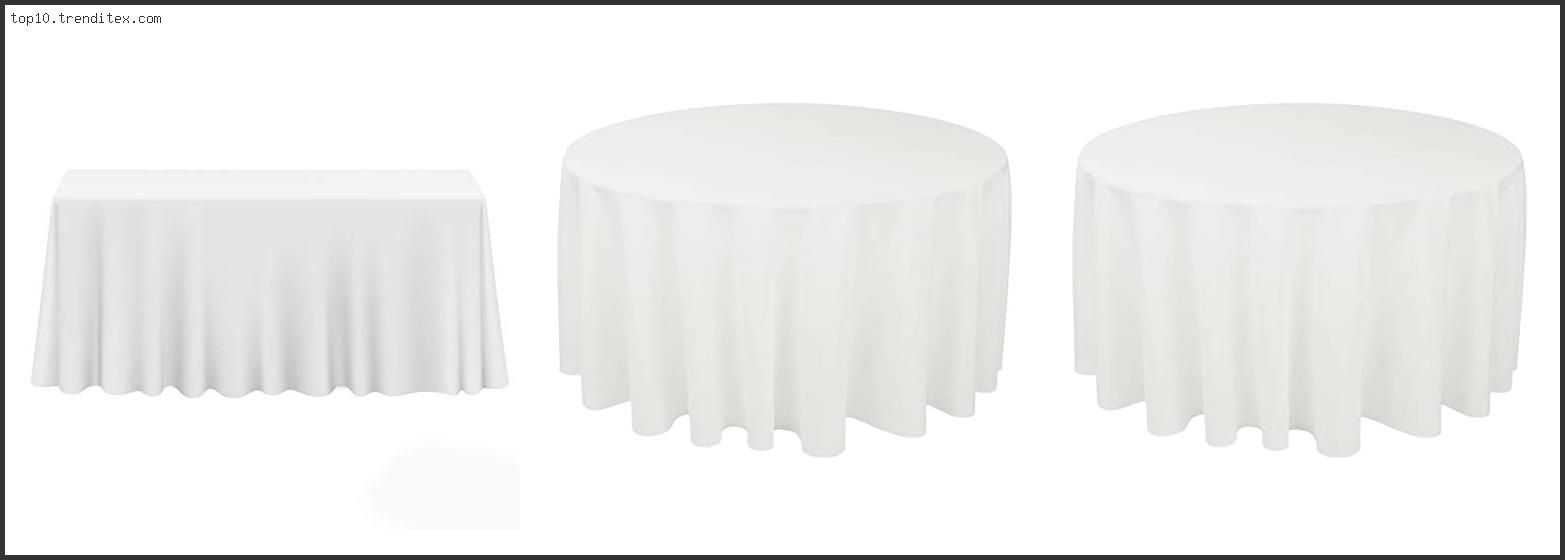 Best Fabric For Tablecloths