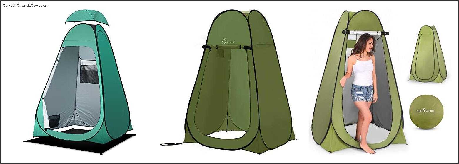 Best Pop Up Toilet Tent