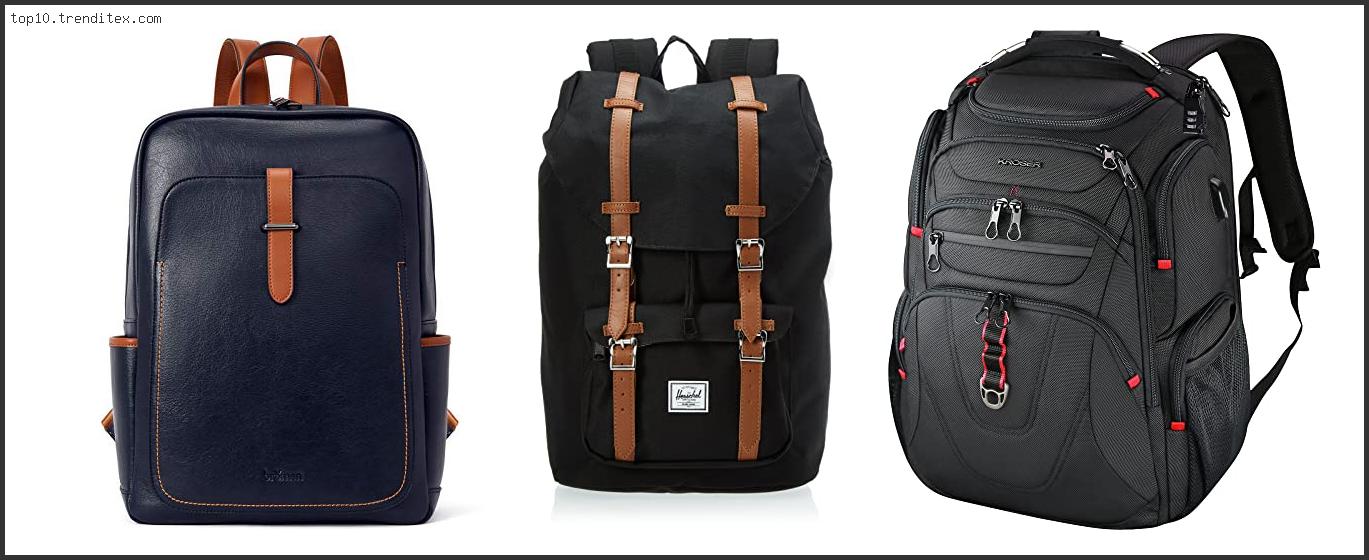 Best Leather Laptop Backpack