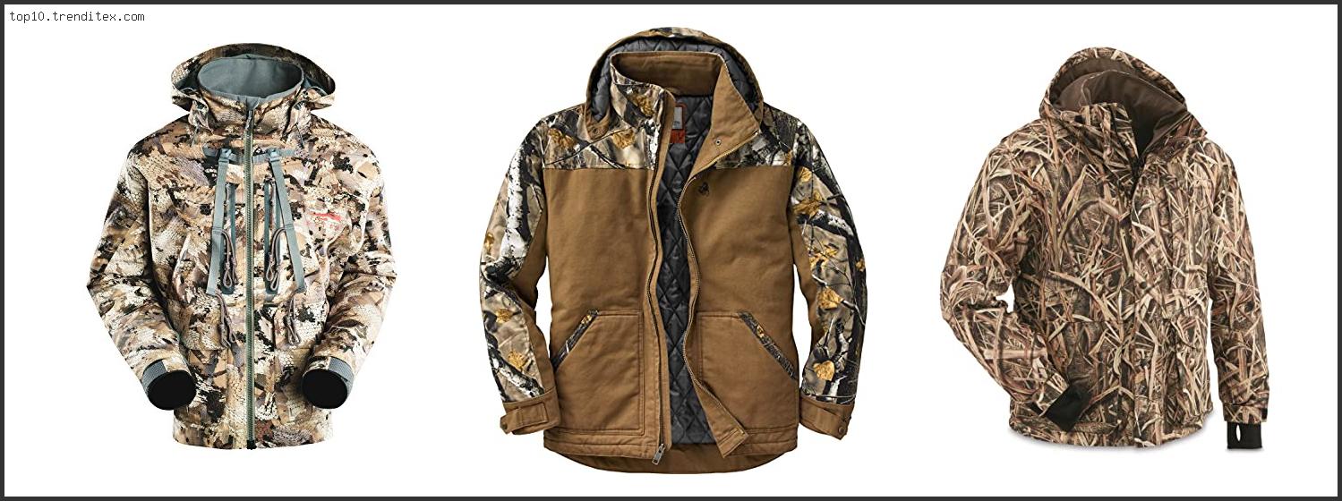 Best Cold Weather Waterfowl Jacket