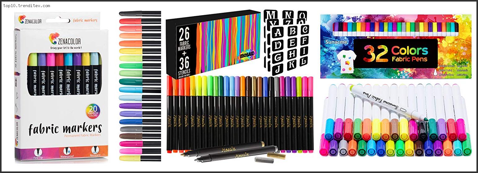 Best Fabric Marker Pens