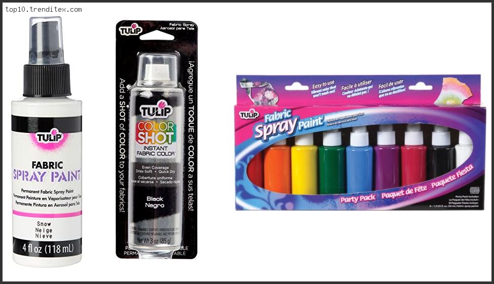 Best Fabric Spray Paint For Clothes