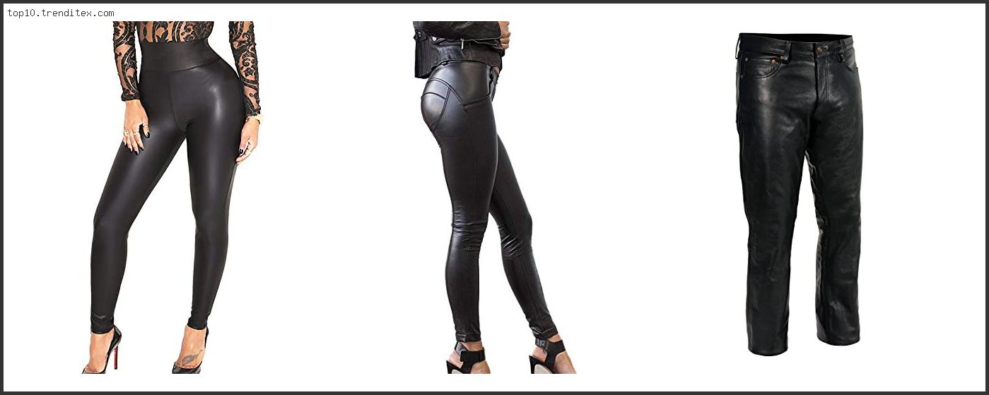 Best Black Leather Pants