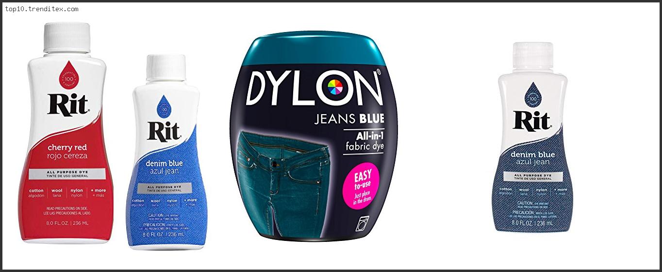 Best Fabric Dye For Denim