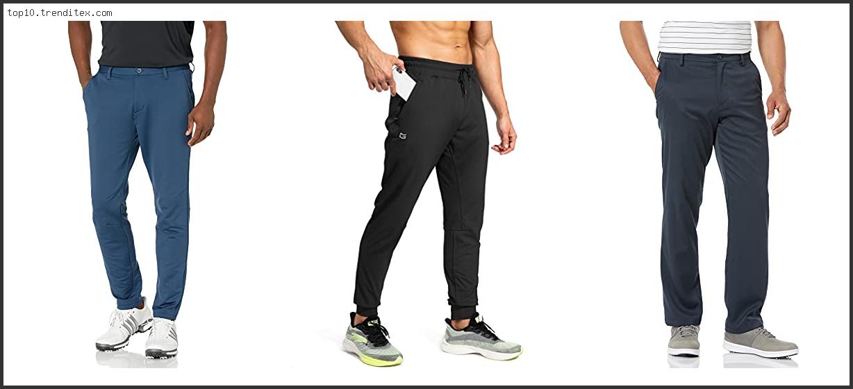 Best Mens Jogger Golf Pants