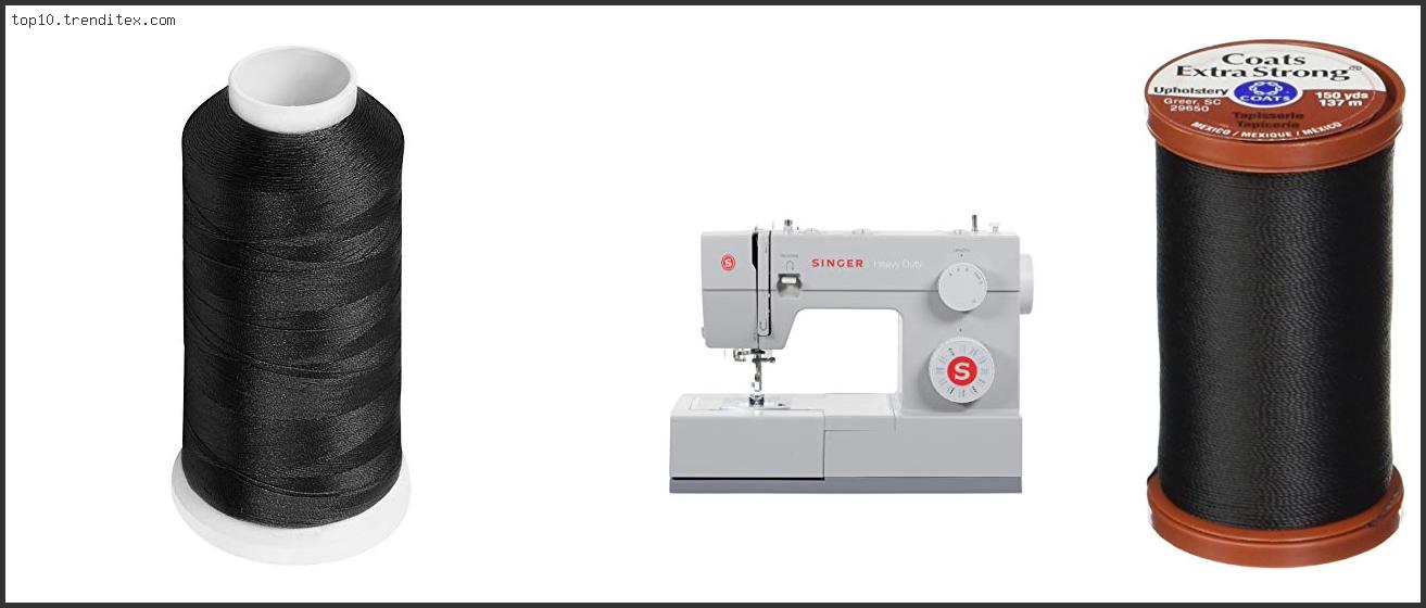 Best Sewing Machine For Canvas And Denim