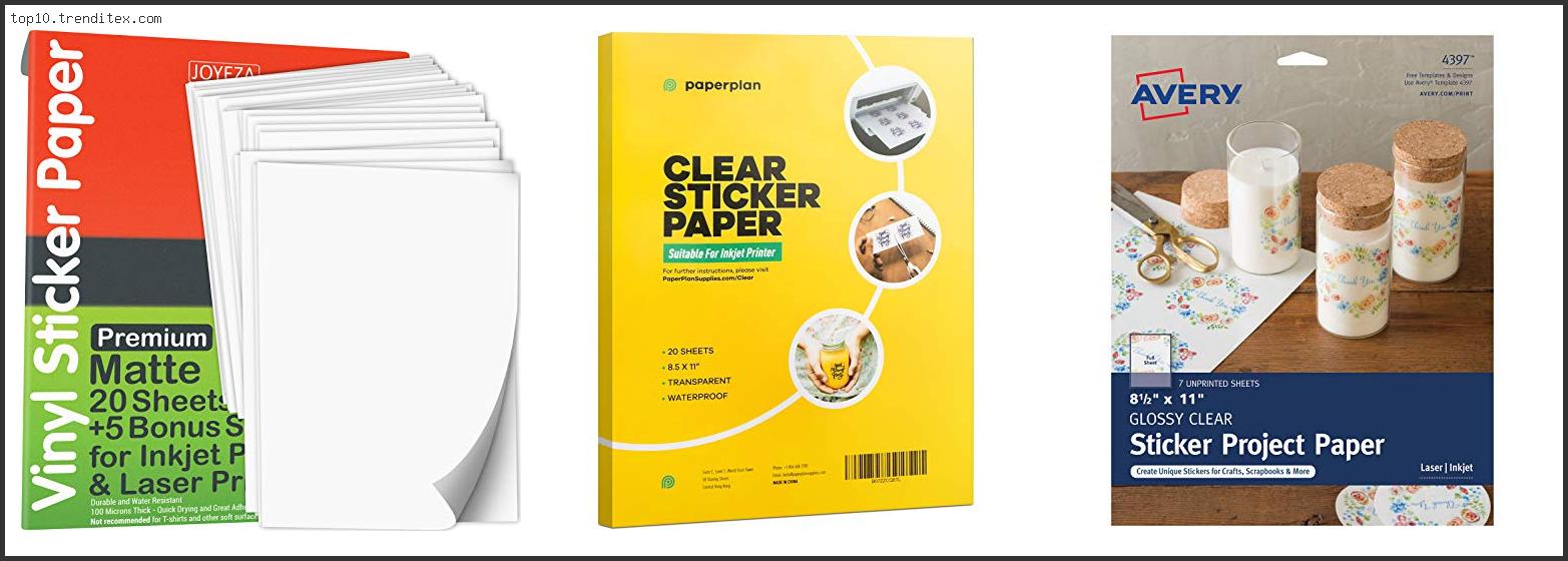 Best Printer For Sticker Paper