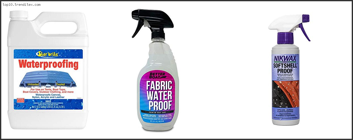 Best Waterproofing Spray For Outdoor Fabric